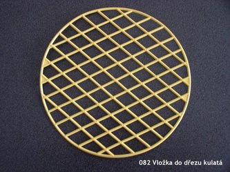 Vložka do dřezu kulatá, 33 cm