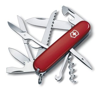 NŮŽ KAPESNÍ VICTORINOX HUNTSMAN, ČERVENÁ 91MM