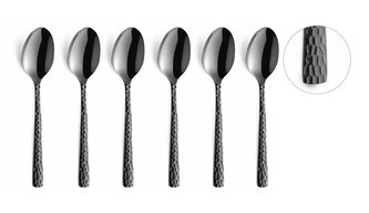 LŽIČKA MOCCA 6KS FECILITY ČERNÁ