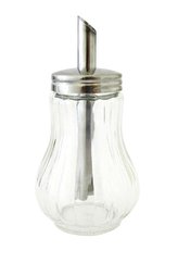 Cukřenka skleněná,  násypná,  12, 8 x 6, 2 cm