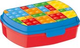 SVAČINOVÝ BOX KOSTKY, 17,5X14,5X6,5 CM, PLAST
