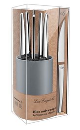 SADA NEREZ STEAKOVÝCH NOŽŮ 6KS V PLASTOVÉM BLOKU