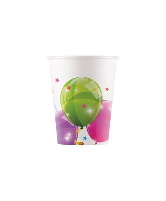 KELÍMKY PAPÍROVÉ BALÓNKY 8 KS, 200 ML