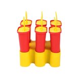 TVOŘÍTKO NA ZMRZLINU 6KS, 10,5X11X12,5CM - mix barev