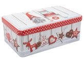 DÓZA NA CUKROVÍ 18X11x7CM VÁNOČNÍ MOTIV