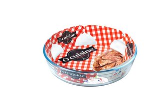 Forma na koláč OCuisine 23 cm, sklo/1,4l