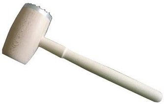 Palička na maso s kovem,  29,5 x 10,5 cm,  průměr 5,5 cm