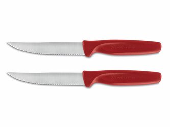 SADA NOŽŮ WÜSTHOF NA PIZZU-/STEAK,2KS,ČERVENÁ