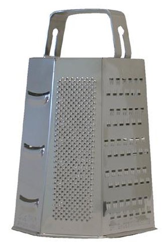 Struhadlo šestihran nerez,  22 x 9, 5 cm