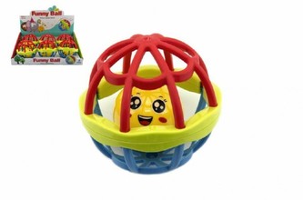 Chrastítko míček plast 10cm