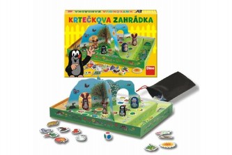 Krtečkova zahrádka společenská hra v krabici 33x23x4cm