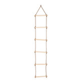 Dřevěný žebřík