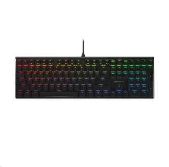 CHERRY klávesnice MX 10.0 RGB, drátová, USB, US, černá
