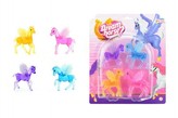Kůň s křídly plast 6cm 4ks na kartě