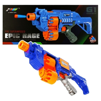 MEGA pistole na pěnové náboje vhodné od 8+