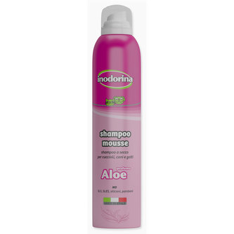 Šampon INODORINA suchá pěna Aloe Vera