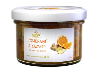 Džem Pomeranč & Zázvor 215 g