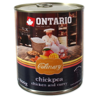 Konzerva ONTARIO Culinary Chickpea, Chicken and Curry