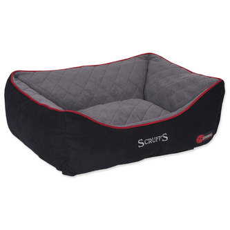 Pelíšek SCRUFFS Thermal Box Bed černý L