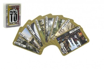 Poznej to, známá místa 1, přísloví 1, společenská hra karty v plastové krabičce 9,5x12,5x2cm