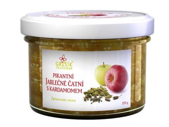 Grešík Čatní Pikantní jablečné s kardamomem 215 g