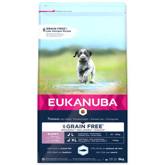 EUKANUBA Puppy & Junior Large & Giant Grain Free Ocean Fish