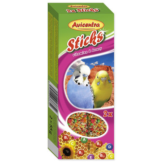Tyčinky AVICENTRA vitamínové pro andulky