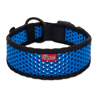Obojek TAMER Softy - 6,3 x 50-56 cm - černomodrý