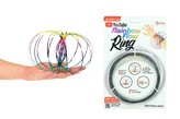 Flow Ring kovová barevná spirála průměr 13cm na kartě 16x24cm