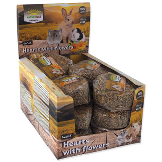 Displej NATURE LAND Brunch XL Srdíčko s lístky 90g Displej NATURE LAND Brunch XL Srdíčko s lístky 90g