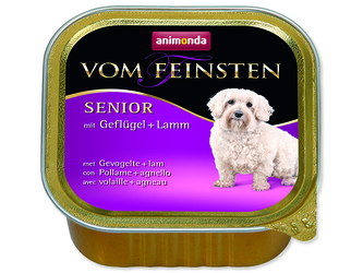 Paštika ANIMONDA Vom Feinsten Senior drůbež + jehně