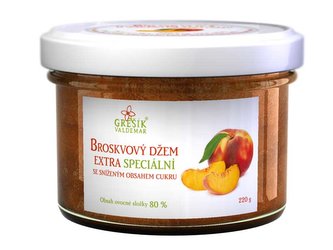 Grešík Džem Broskvový extra Speciální 220 g