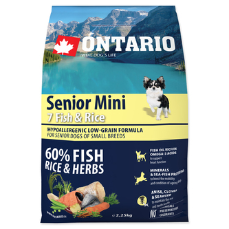 ONTARIO Senior Mini Fish & Rice