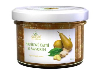Grešík Čatní Hruškové se zázvorem 215 g
