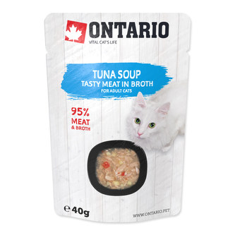 ONTARIO Cat Soup Tuna with vegetables