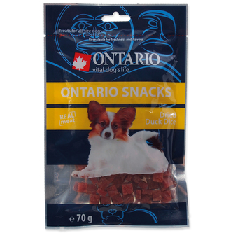 Snack ONTARIO Dog Duck Dice Small