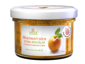 Grešík Džem Meruňkový extra Speciální 215 g