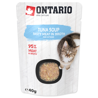 ONTARIO Kitten Soup Tuna, Rice & Vegetable