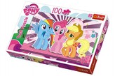 Puzzle My Little Pony 100 dílků 41x27,5cm v krabici 29x20x4cm