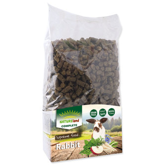 Krmivo NATURE LAND Complete pro králíky a zakrslé králíky MONO