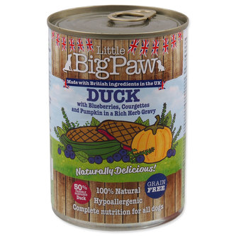 Konzerva LITTLE BIGPAW Dog kachna