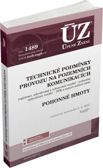 ÚZ 1489 Technické podmínky provozu na pozemních komunikacích, Pohonné hmoty ÚZ 1489 Technické podmínky provozu na pozemních komunikacích, Pohonné hmoty