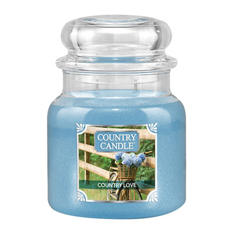 Svíčka ve skleněné dóze Country Candle, Zamilovaný venkov, 453 g