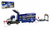 Auto Policie Truck nákladní s doplňky plast 30cm v krabici 42x19x8cm