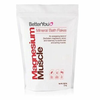 Better You Magnéziové vločky do koupele Muscle 1 kg
