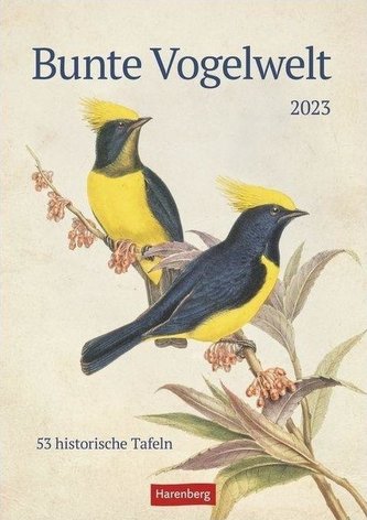 Bunte Vogelwelt Wochenplaner 2023