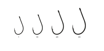 Háček Zander Velikost 3/0, 10 ks/bal