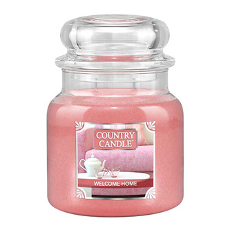 Svíčka ve skleněné dóze Country Candle, Vítej doma, 453 g
