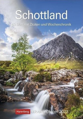 Schottland Wochenplaner 2023