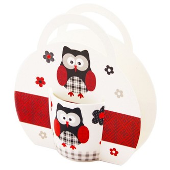 Hrnek 300 ml , ČERNÁ SOVA